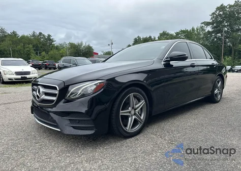2017 Mercedes-Benz E 300 из США, поврежденный, VIN WDDZF4JB0HA036490